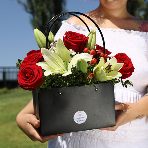 Bolso Lilium y Rosas | Regalar Flores, Envio de flores, desayunos y regalos a domicilio
