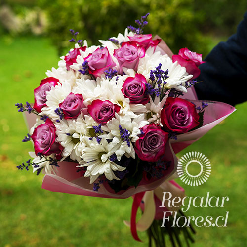 Rosas y crisantemos | Regalar Flores, Envio de flores, desayunos y regalos a domicilio