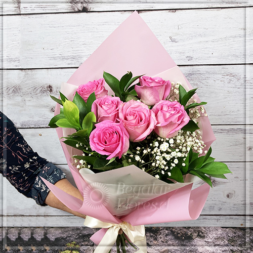 Ramo 6 rosas | Regalar Flores, Envio de flores, desayunos y regalos a domicilio