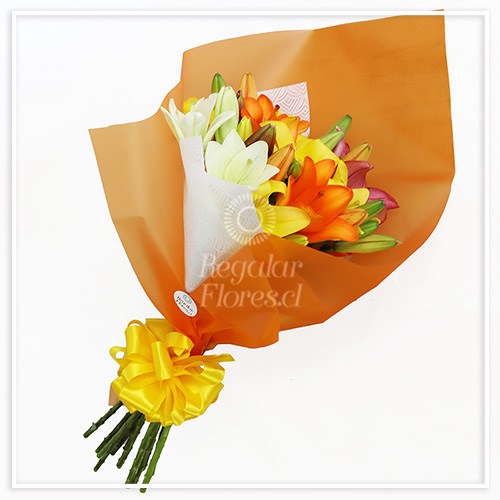 Ramo de lilium | Regalar Flores, Envio de flores, desayunos y regalos a domicilio