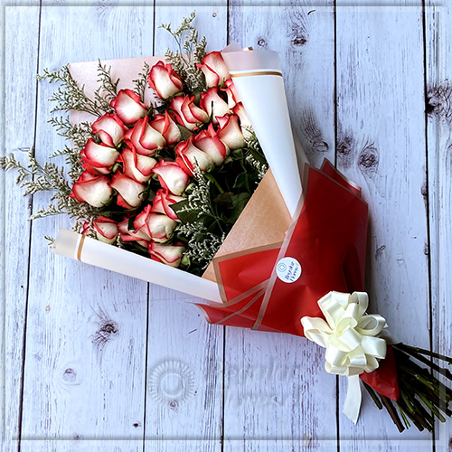 Ramo 24 rosas blush | Regalar Flores, Envio de flores, desayunos y regalos a domicilio