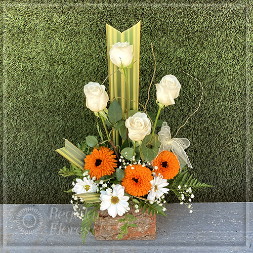 Condolencia Rosas y Calendulas | Regalar Flores, Envio de flores, desayunos y regalos a domicilio