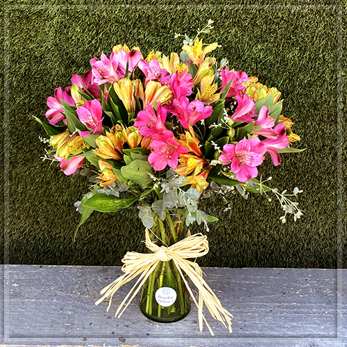 Florero 20 Alstroemerias | Regalar Flores, Envio de flores, desayunos y regalos a domicilio